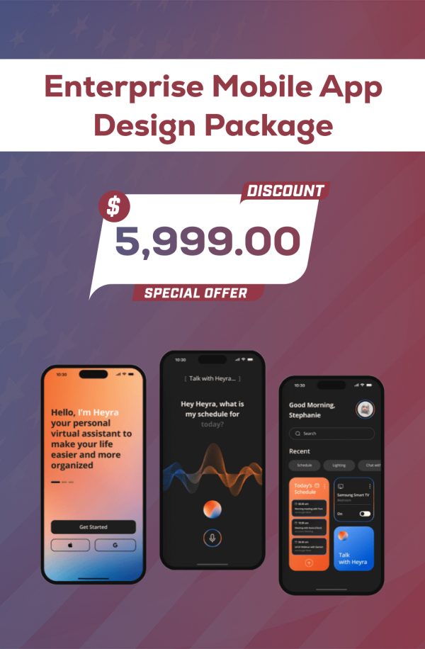 Enterprise Mobile App Design Package